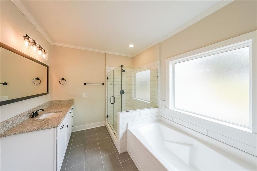 Furnished interior view inside a new home in , Rockmart (Image 8).