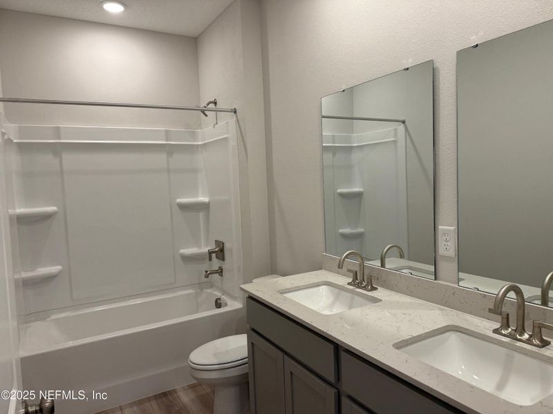 Furnished interior view inside a new home in The Preserve at Concourse Crossing, Fernandina Beach (Image 6).