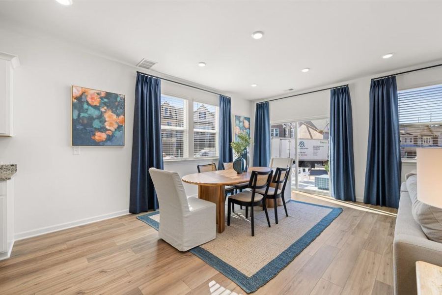 Furnished interior view inside a new home in , Doraville (Image 38).
