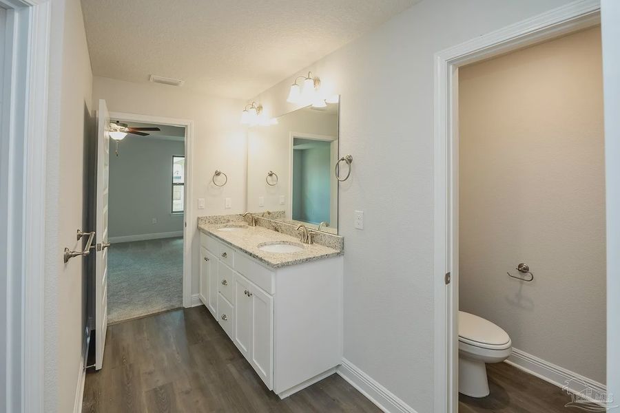 Furnished interior view inside a new home in Emmaline Gardens, Milton (Image 11). Furnished interior view inside a new home in Emmaline Gardens, Milton (Image 11).