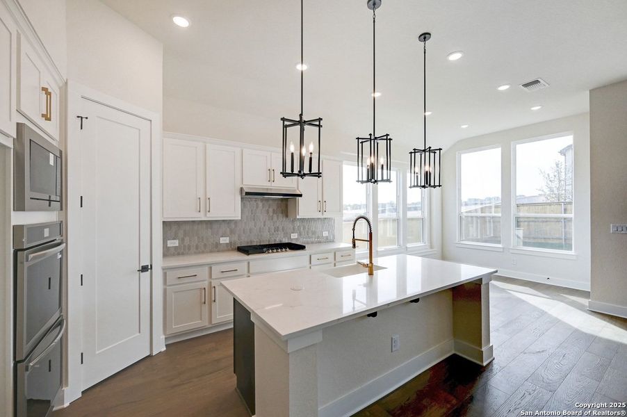 Furnished interior view inside a new home in Mayfair: 50ft. lots, New Braunfels (Image 8).