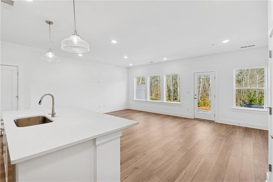 Spacious, unfurnished interior of a new home in Grandview Terrace, Canton (Image 13).