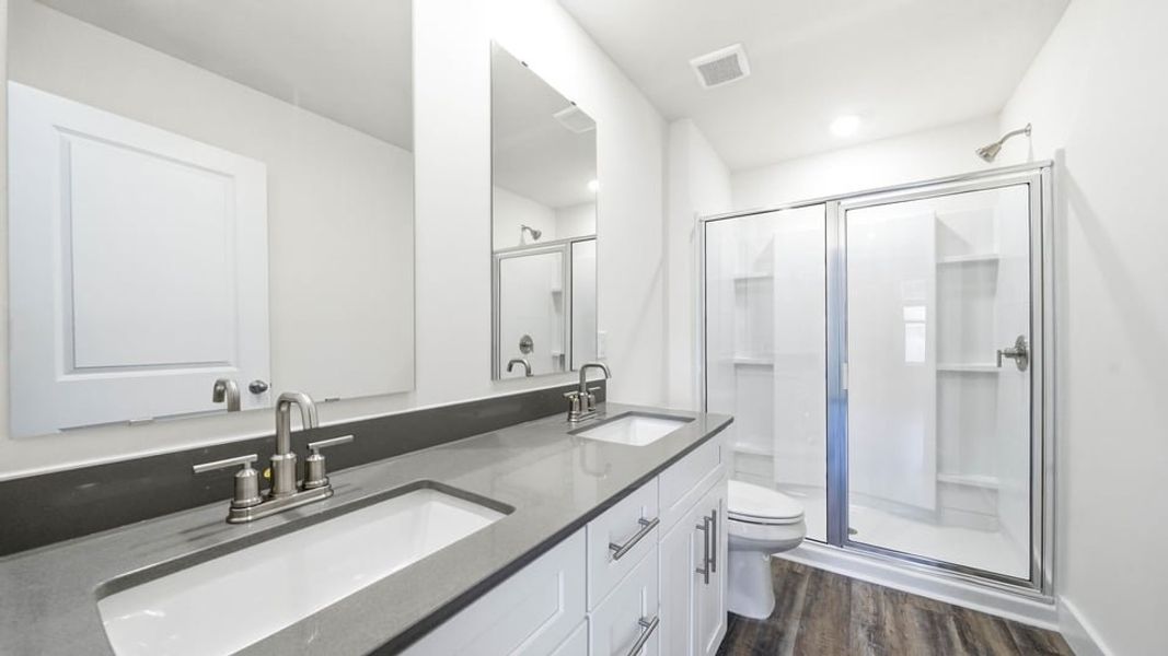 Furnished interior view inside a new home in The Arbor Townhomes, Kingsport (Image 7).