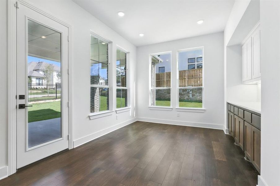 Spacious, unfurnished interior of a new home in Walsh: Artisan Series - 50' lots, Aledo (Image 19).