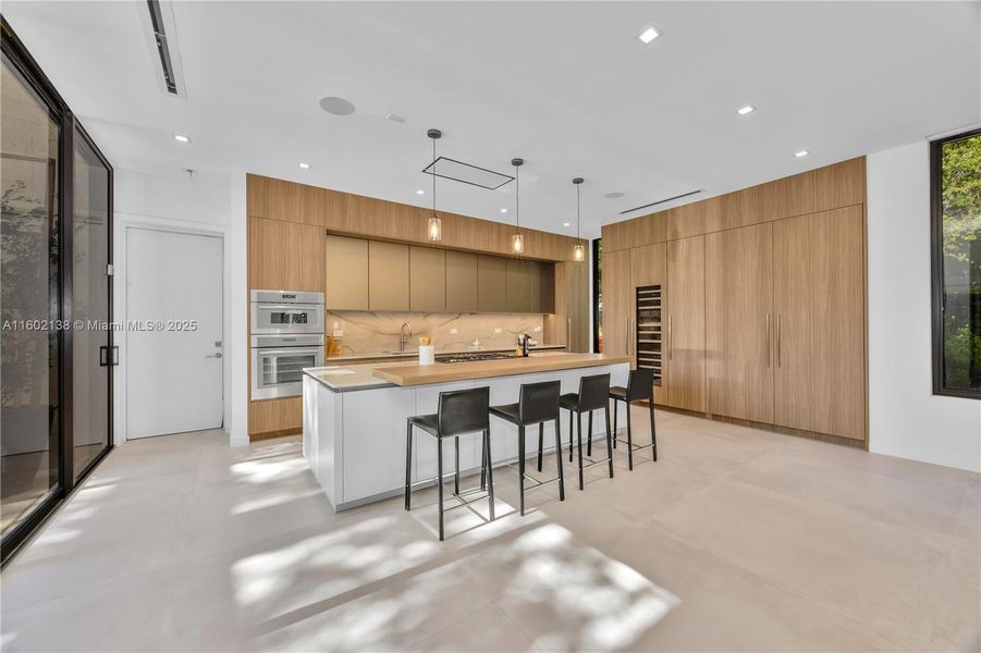 Furnished interior view inside a new home in , Miami (Image 12).