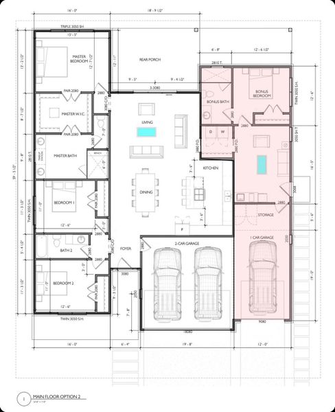 2D floor plan layout of this home in , Palm Bay, FL (Image 4).