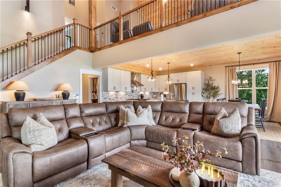 Furnished interior view inside a new home in , Ranger (Image 12).