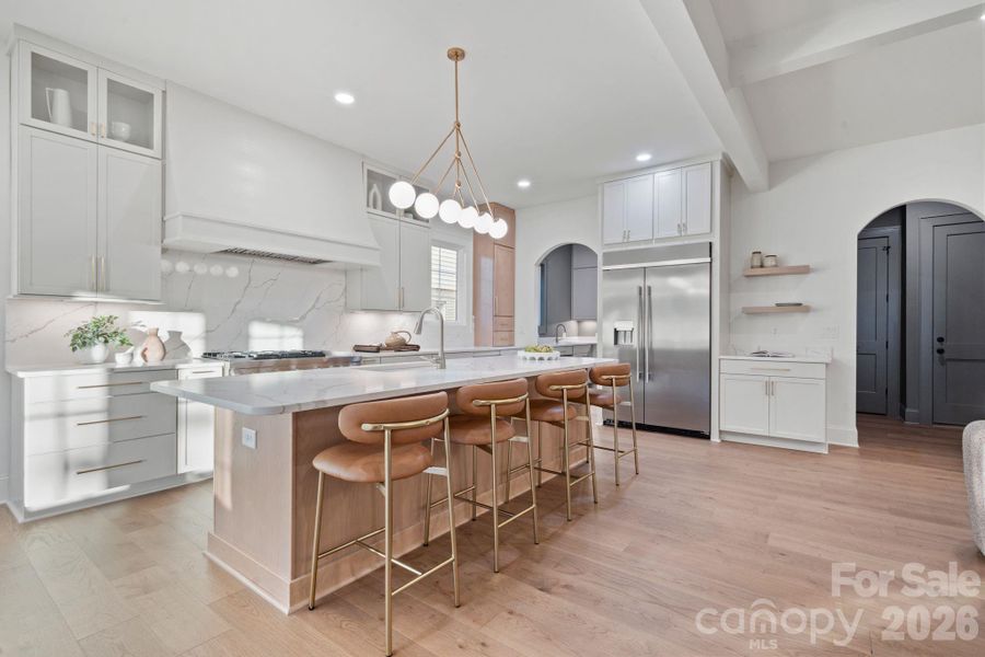Kitchen - offers scullery and pantry