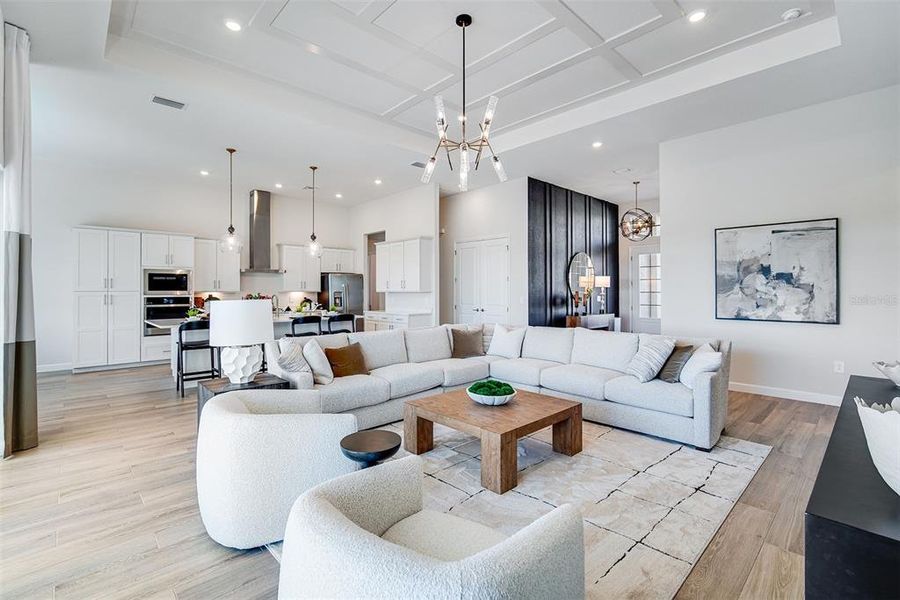 Furnished interior view inside a new home in Calusa Country Club, Lakewood Ranch (Image 7).