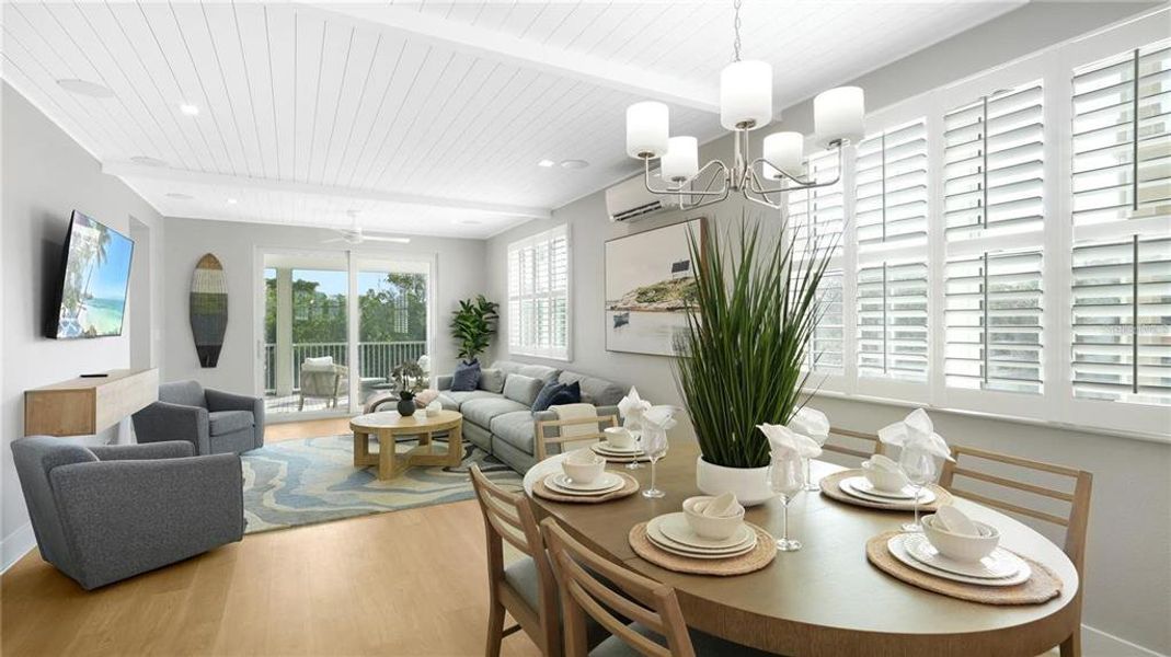 Furnished interior view inside a new home in , Bradenton Beach (Image 12). Furnished interior view inside a new home in , Bradenton Beach (Image 12).