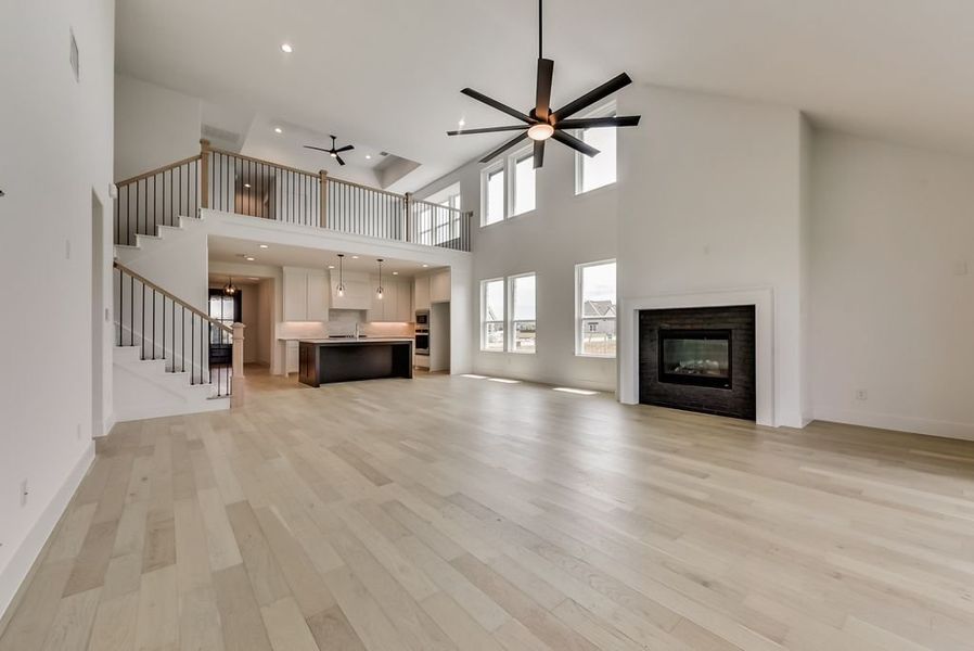 Representative unfurnished interior of a home built from the Heath - 4452SPR by Shaddock Homes in Grand Oaks at Green Meadows - 50', Celina (Image 13). Representative unfurnished interior of a home built from the Heath - 4452SPR by Shaddock Homes in Grand Oaks at Green Meadows - 50', Celina (Image 13).