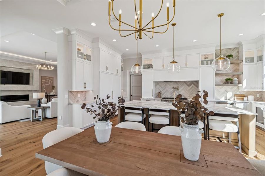 Furnished interior view inside a new home in , Tampa (Image 13).