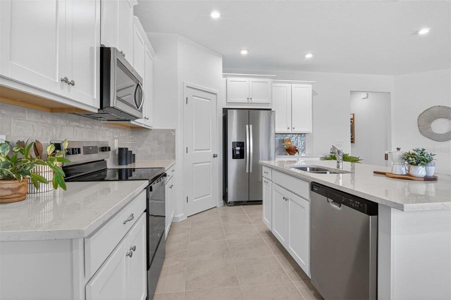 Furnished interior view inside a new home in Rainwood, Groveland (Image 11).