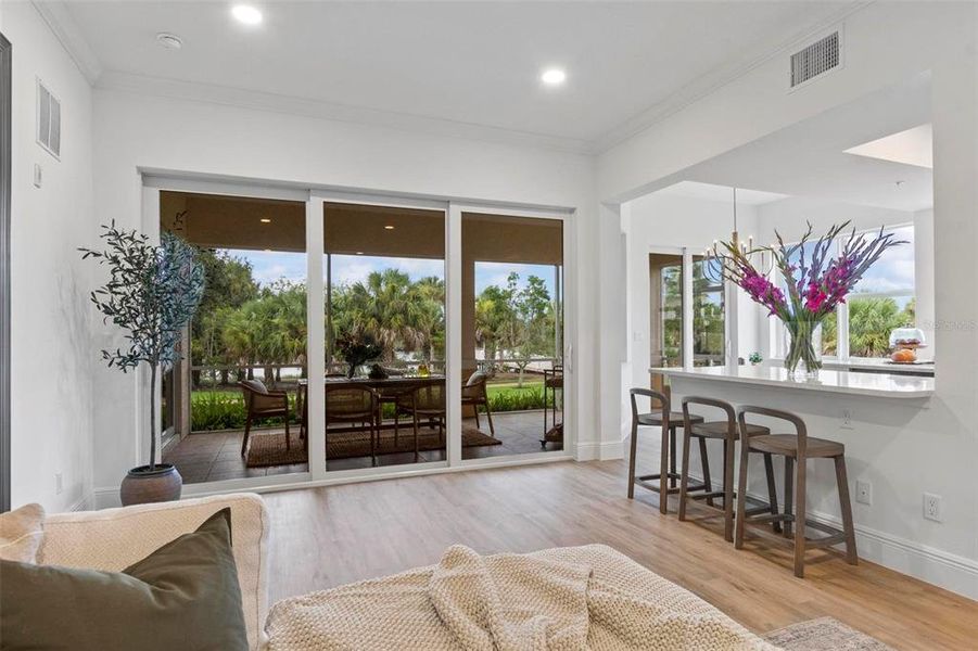 Furnished interior view inside a new home in , Palm Coast (Image 30). Furnished interior view inside a new home in , Palm Coast (Image 30).