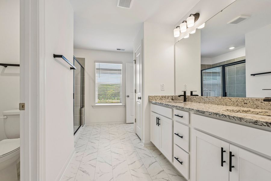 Furnished interior view inside a new home in Forestville Station, Wake Forest (Image 8).
