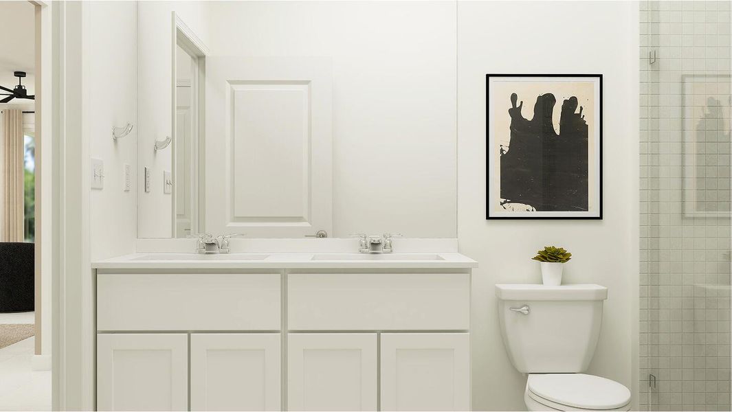 Furnished interior view inside a new home in Glynlea Country Club: The Augusta Collection, Port St. Lucie (Image 2). Furnished interior view inside a new home in Glynlea Country Club: The Augusta Collection, Port St. Lucie (Image 2).