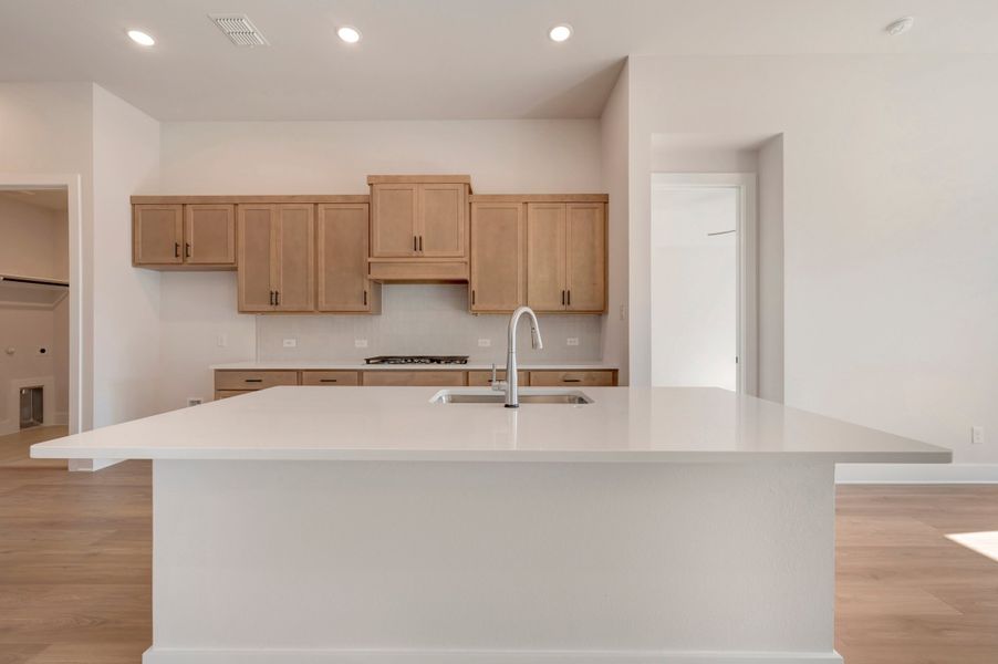 Furnished interior view inside a new home in Union Park, Little Elm (Image 5).