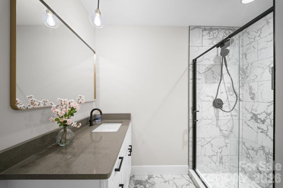 Furnished interior view inside a new home in , Asheville (Image 23).