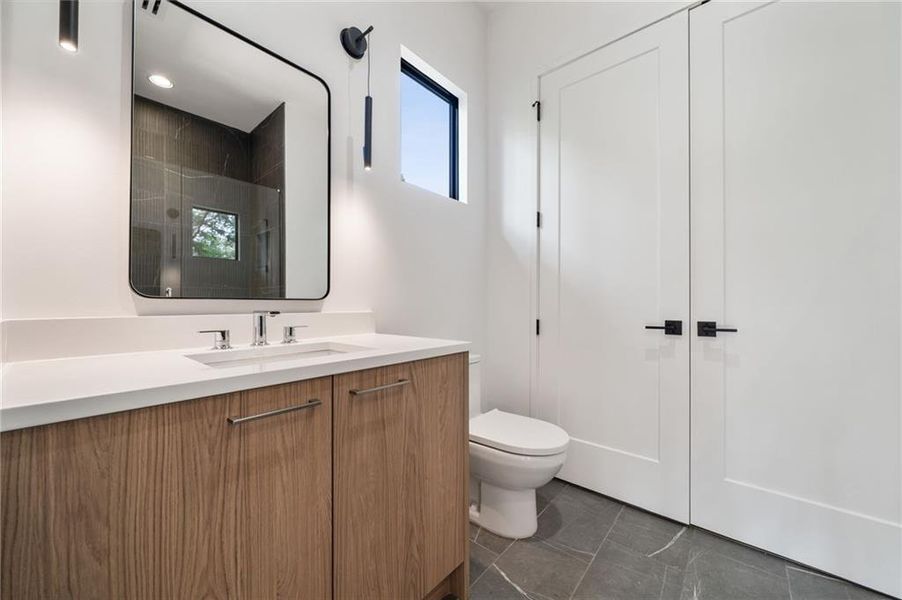 Furnished interior view inside a new home in , Atlanta (Image 30).