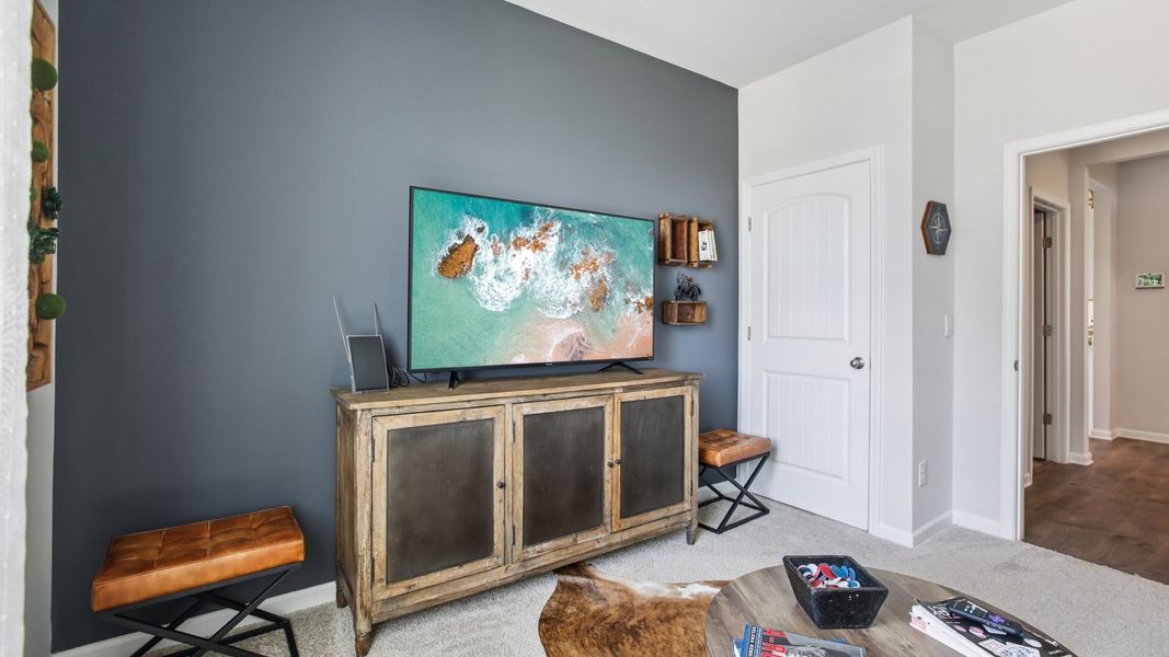 Furnished interior view inside a new home in The Parks, White House (Image 29).
