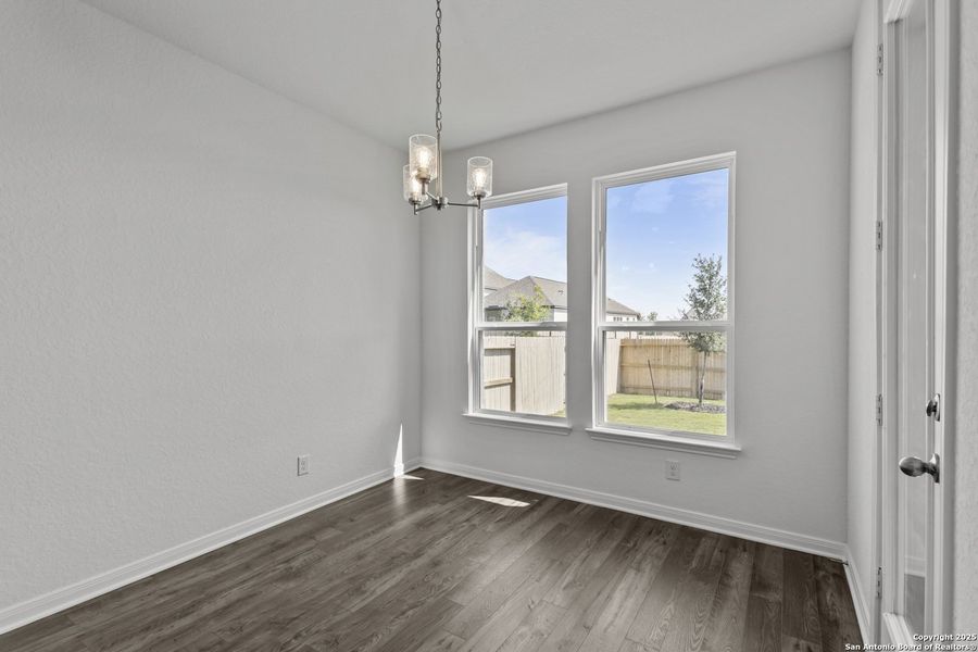 Spacious, unfurnished interior of a new home in Stillwater Ranch, San Antonio (Image 31). Spacious, unfurnished interior of a new home in Stillwater Ranch, San Antonio (Image 31).