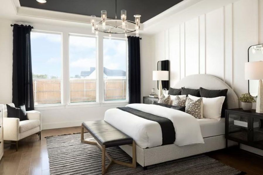 Photo of Pulte model home with same floor plan, not of actual home listed. Photo of Pulte model home with same floor plan, not of actual home listed.