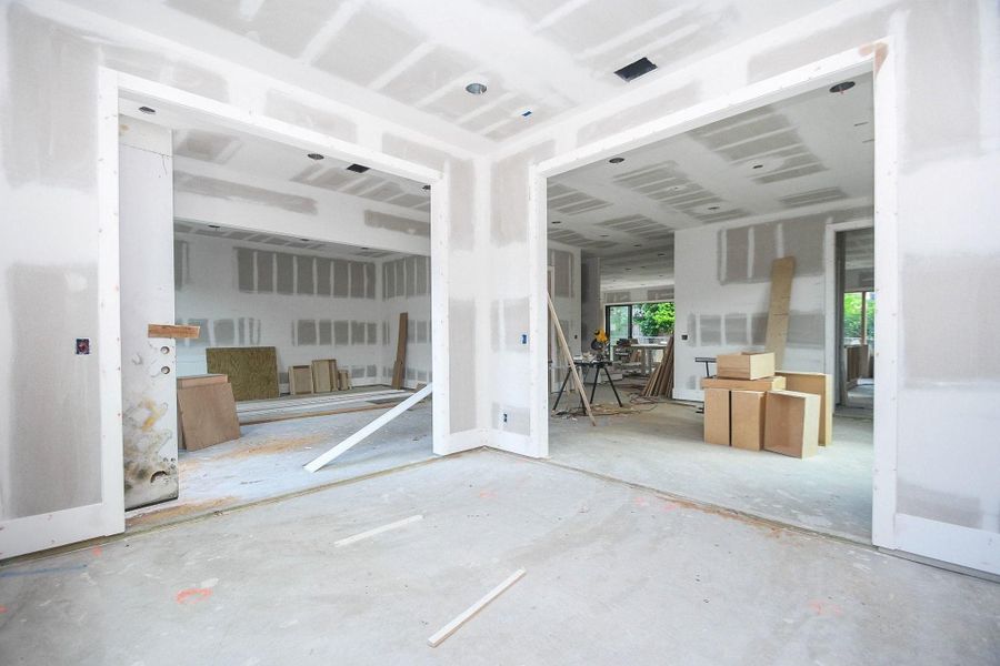 In-progress construction of a new home in , Houston, TX (Image 16).