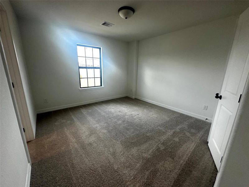 Construction progress - bedroom Construction progress - bedroom