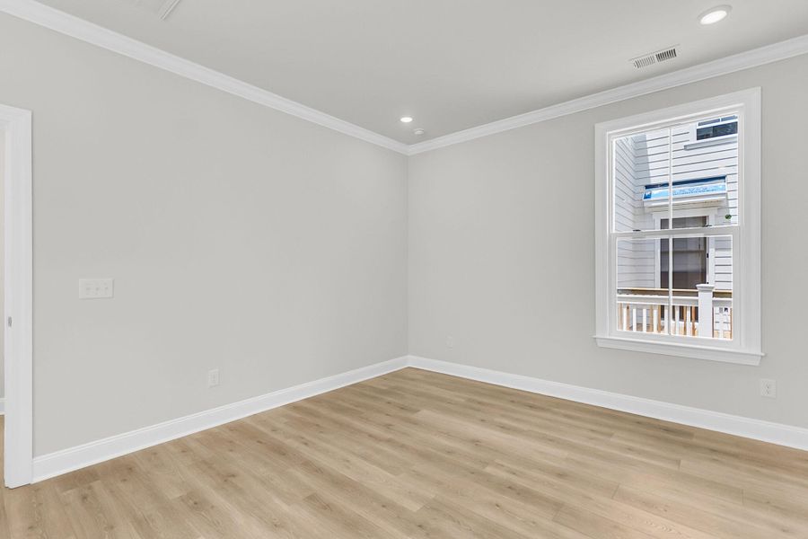 Spacious, unfurnished interior of a new home in Heron Preserve, Hanahan (Image 15). Spacious, unfurnished interior of a new home in Heron Preserve, Hanahan (Image 15).