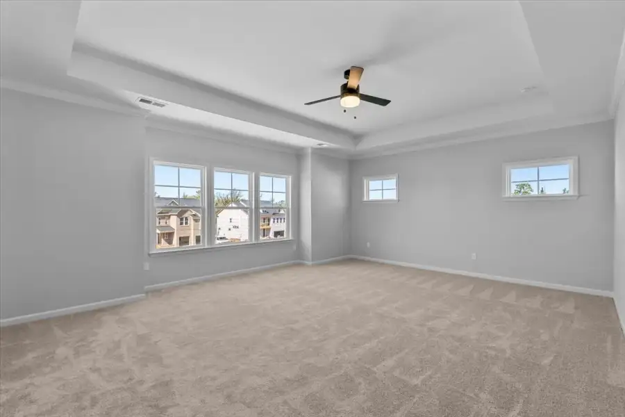 Spacious, unfurnished interior of a new home in Lilah Grove, Summerfield (Image 34). Spacious, unfurnished interior of a new home in Lilah Grove, Summerfield (Image 34).