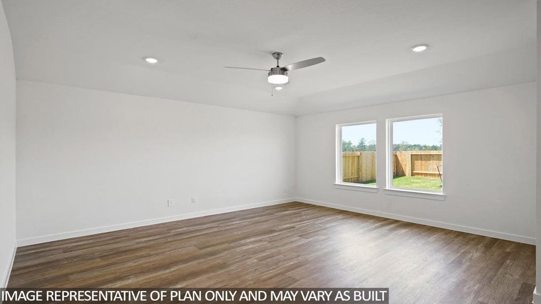 Spacious, unfurnished interior of a new home in Newport Pointe, Crosby (Image 7).
