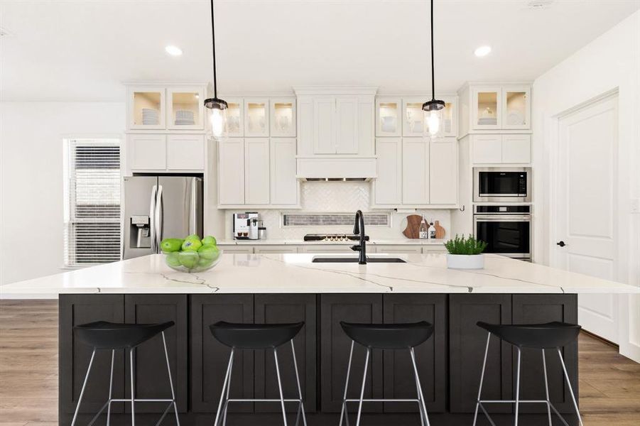 Furnished interior view inside a new home in The Villages of Hurricane Creek, Anna (Image 6).