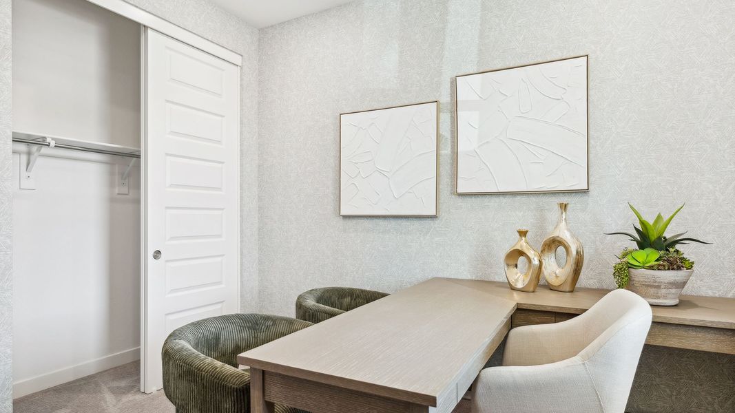 Representative furnished interior of a home built from the Apache by D.R. Horton in The Ridge at Stone Butte, Phoenix (Image 7).