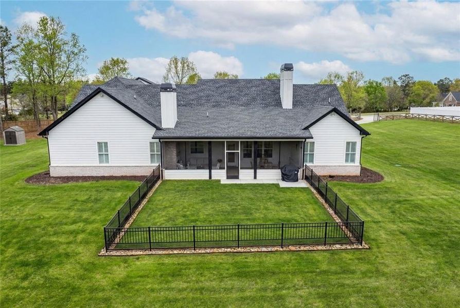 Exterior details and patio area of a home in , Bethlehem (Image 26).