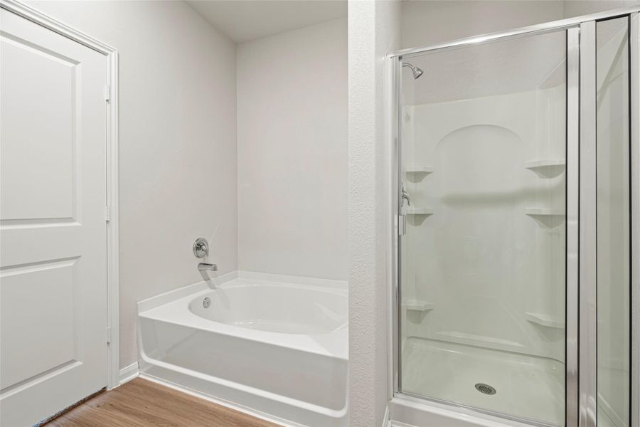 Furnished interior view inside a new home in Canterra Creek, Iowa Colony (Image 6).