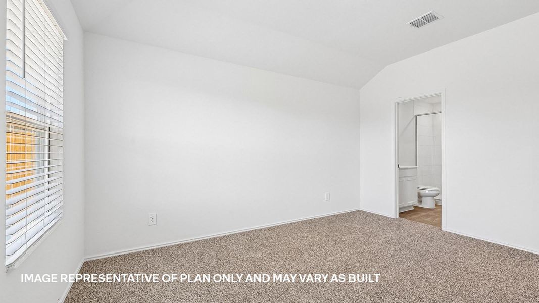 Representative unfurnished interior of a home built from the The Darcy by D.R. Horton in Marigold, Kyle (Image 17).