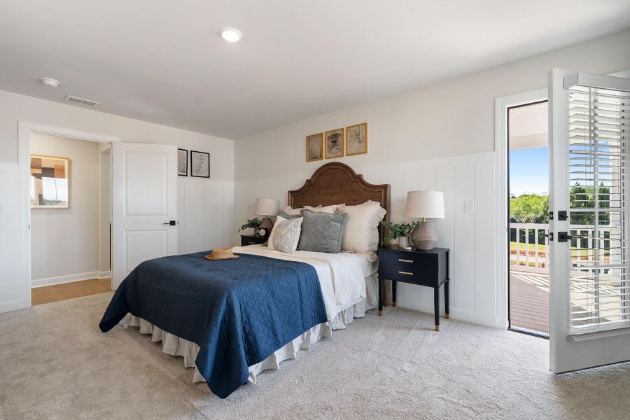 Furnished interior view inside a new home in , Summerville (Image 28).