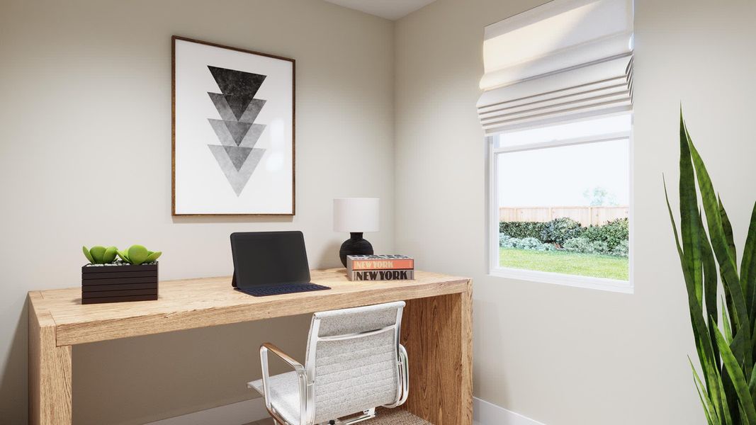 Pocket Office | Turner | Topaz Collection – Freedom at Anthem in Kyle, TX by Landsea Homes