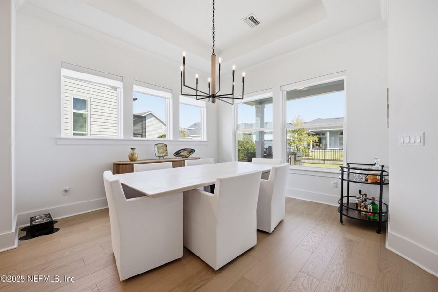 Furnished interior view inside a new home in , Jacksonville (Image 6).