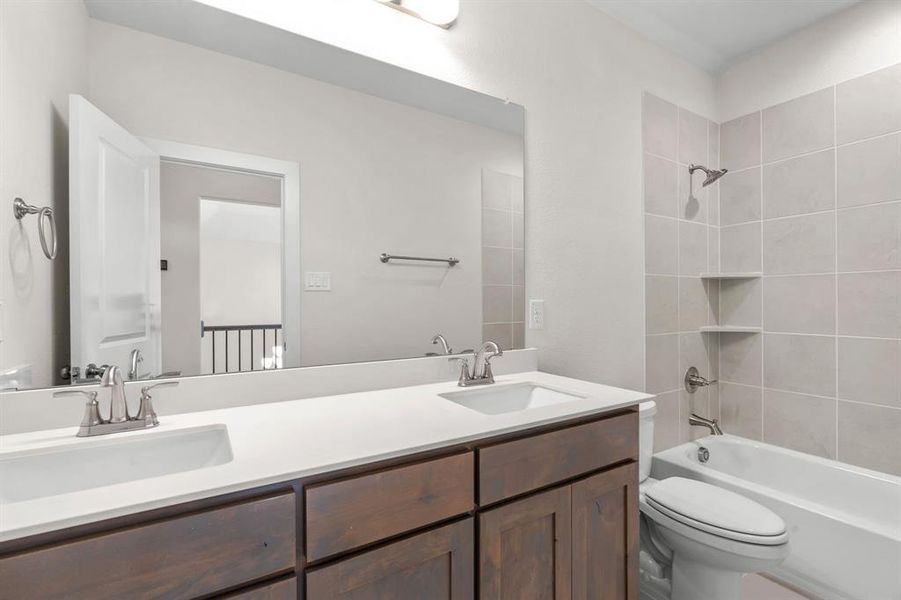 Furnished interior view inside a new home in The Parks at Panchasarp Farms - Phase 2, Burleson (Image 15). Furnished interior view inside a new home in The Parks at Panchasarp Farms - Phase 2, Burleson (Image 15).