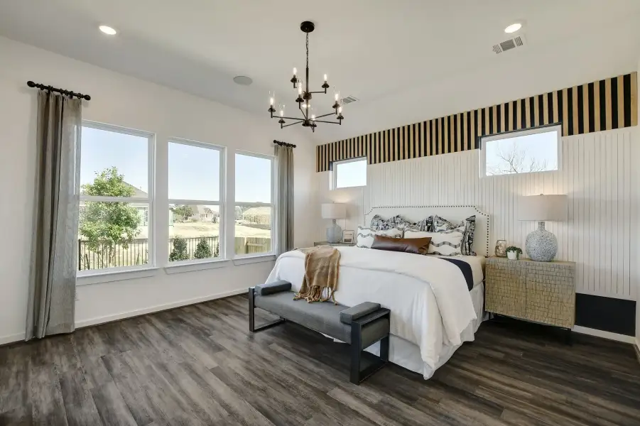 Representative furnished interior of a home built from the Jester by Scott Felder Homes in The Crossvine, Schertz (Image 8).