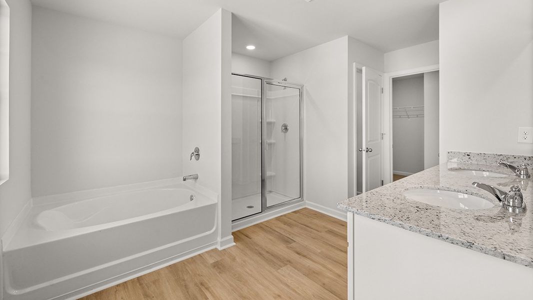 Furnished interior view inside a new home in Rolling Meadows, Jasper (Image 9).