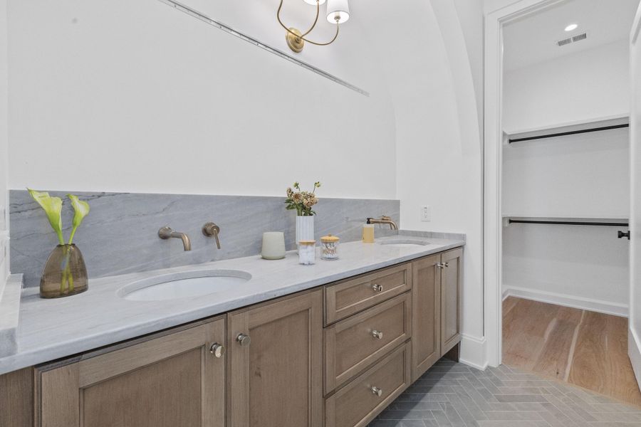 Furnished interior view inside a new home in , Charleston (Image 8). Furnished interior view inside a new home in , Charleston (Image 8).