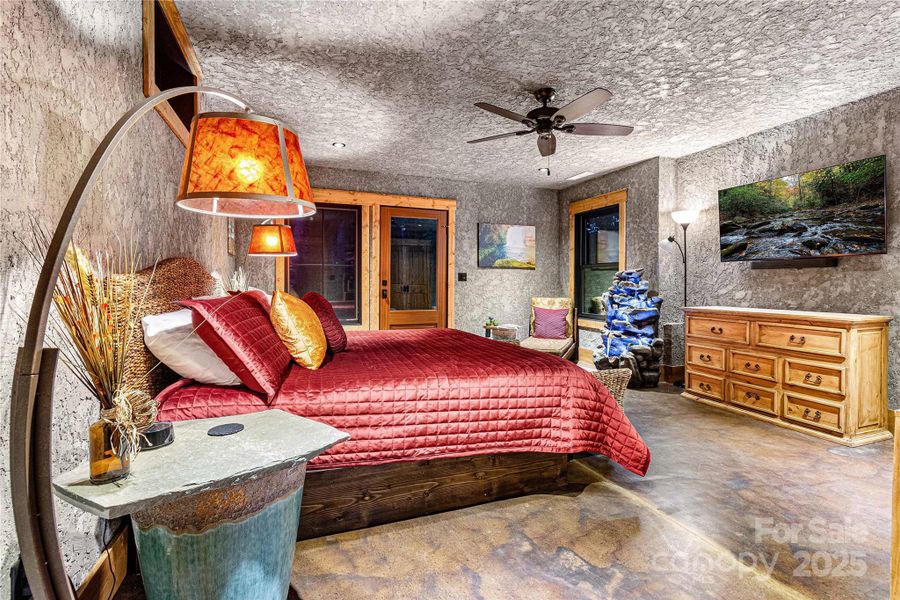 Furnished interior view inside a new home in , Cashiers (Image 8).