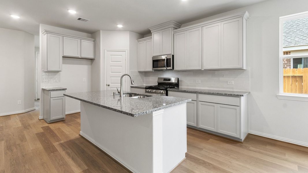 Representative furnished interior of a home built from the Benchmark by Brightland Homes in Bridgeland Creekland Village, Cypress (Image 7).