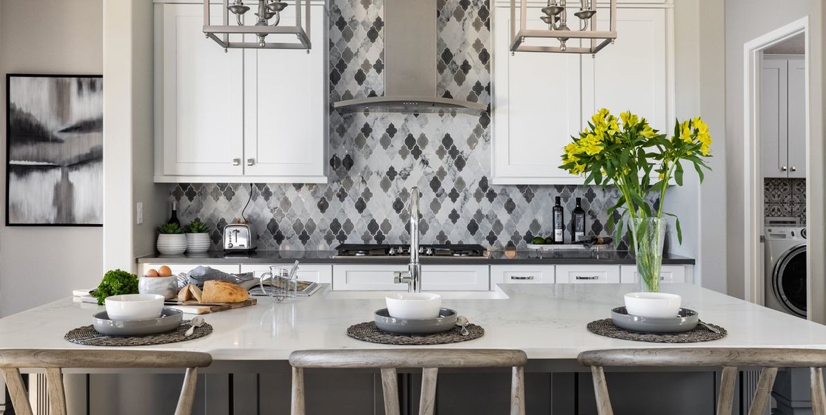 Furnished interior view inside a new home in Overlook at The Dells, Prescott (Image 3).