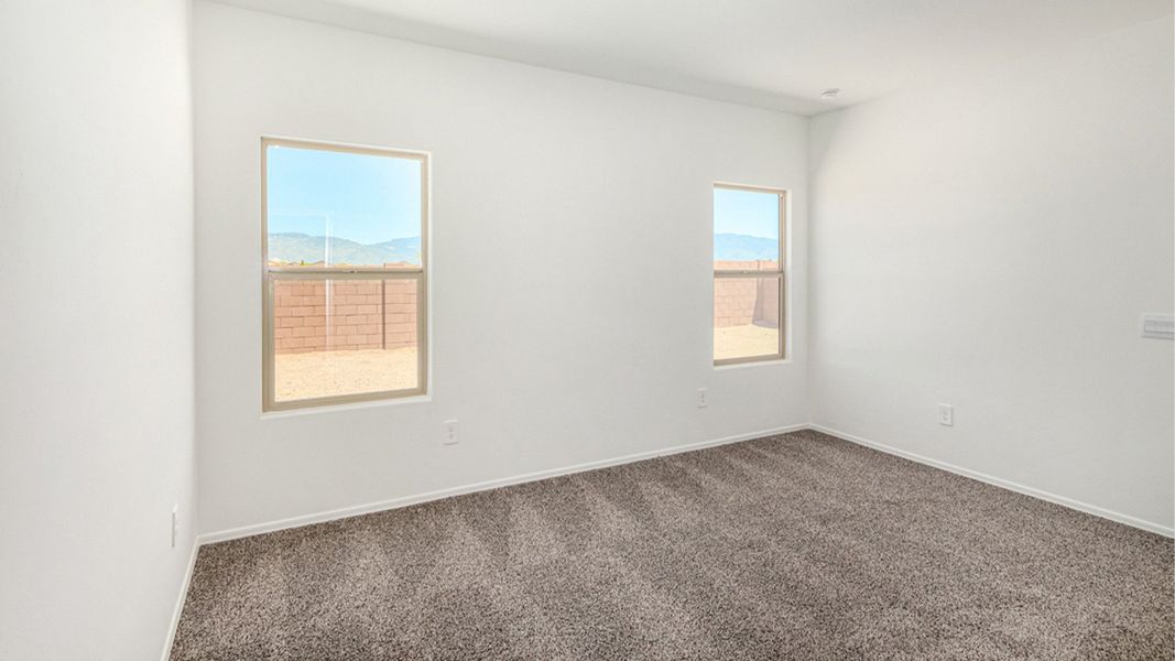 Representative unfurnished interior of a home built from the Amber by D.R. Horton in Hanson Ridge, Vail (Image 31).