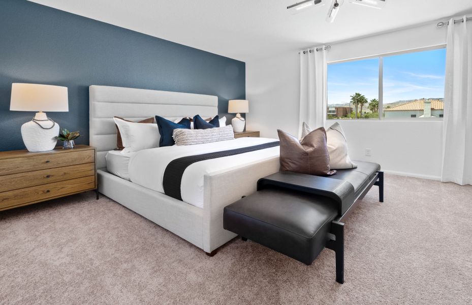 Representative furnished interior of a home built from the Kaufman by Pulte Homes in Strata, Dacono (Image 9).