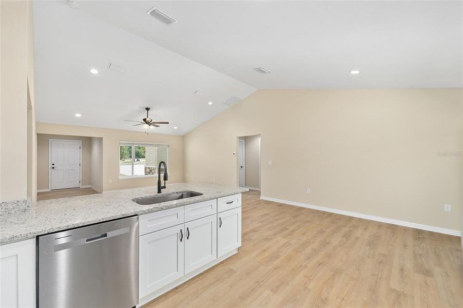 Furnished interior view inside a new home in , Ocala (Image 6).
