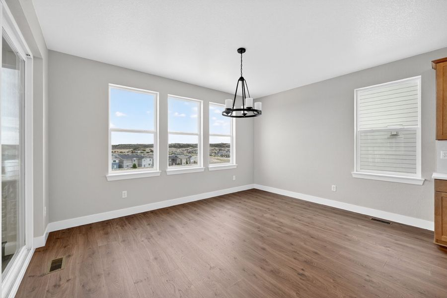 Spacious, unfurnished interior of a new home in Hillside at Crystal Valley Destination Collection, Castle Rock (Image 20).